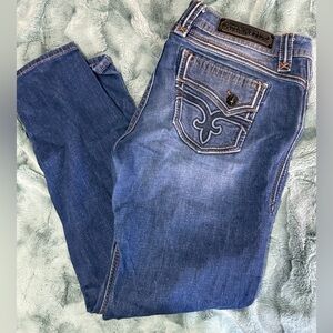 Rock Revival Dark Blue Skinny Jeans